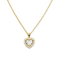 Amora Heart Necklace — Gold Plated 925 Sterling Silver