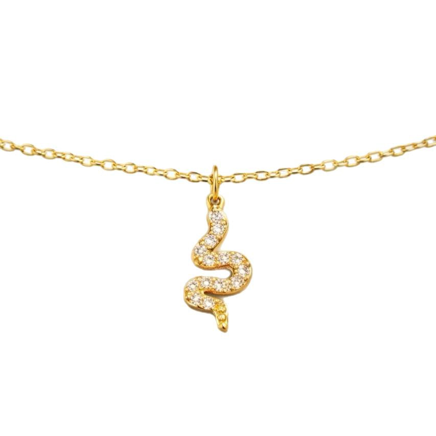 Serpente Anklet — Gold Plated 925 Sterling Silver