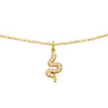 Serpente Anklet — Gold Plated 925 Sterling Silver