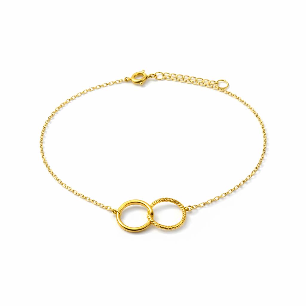 Aurelia Circle Bracelet — 925 Sterling Silver